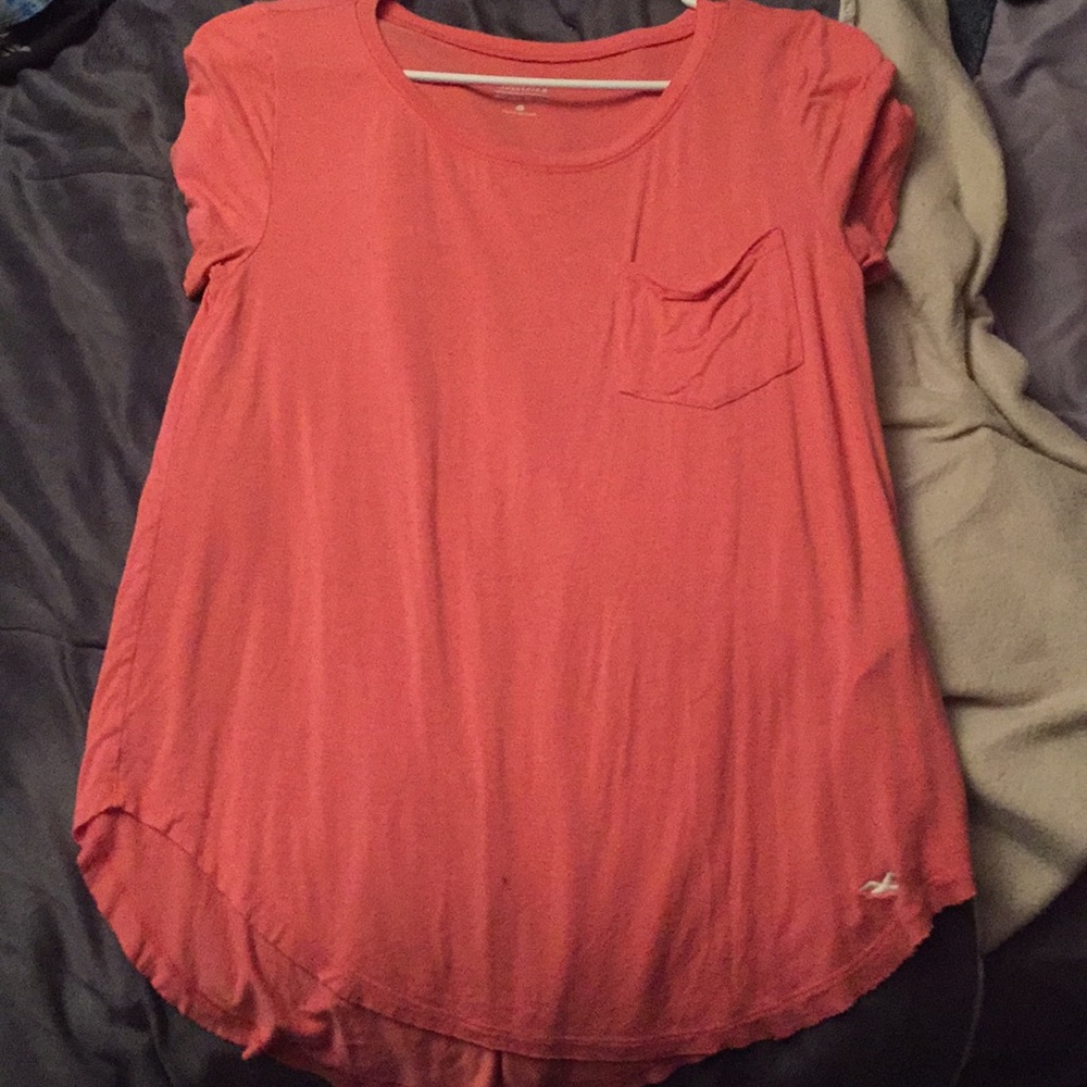 Salmon color t shirt